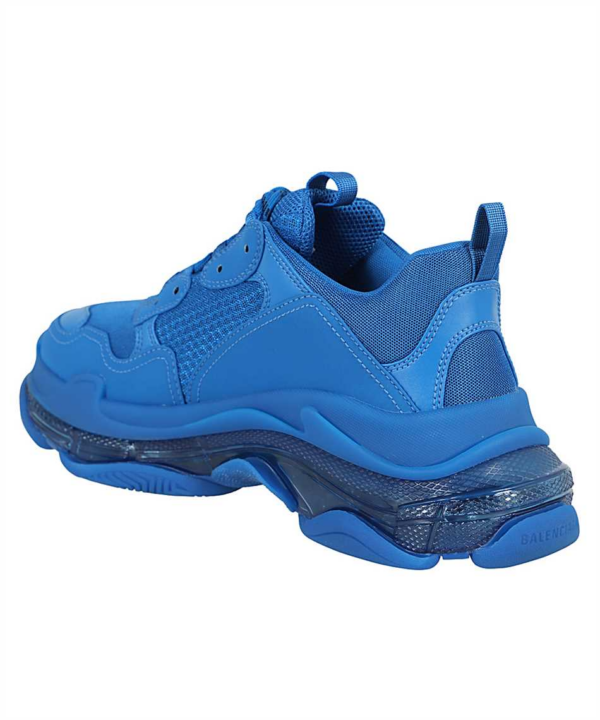 Giày Balenciaga Triple S Sneaker Clear Sole Deep Blue 541624-W2GA1-4210 - Ảnh 4