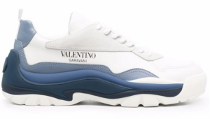 Giày Valentino Gumboy Calfskin Sneakers Blue WY2S0B17MQBN74