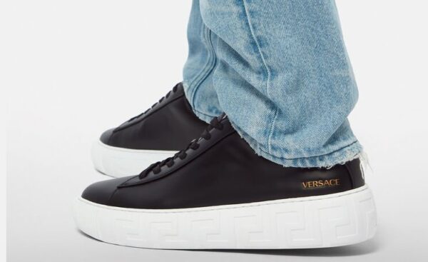 Giày Versace Greca Trainers 'Black' DSU8404-DV50G-D41 - Ảnh 4