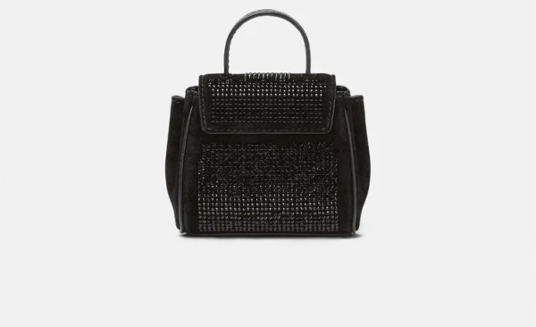 Túi Versace La Medusa Studded Micro Black 1002529-1A01840-1B00V - Ảnh 5