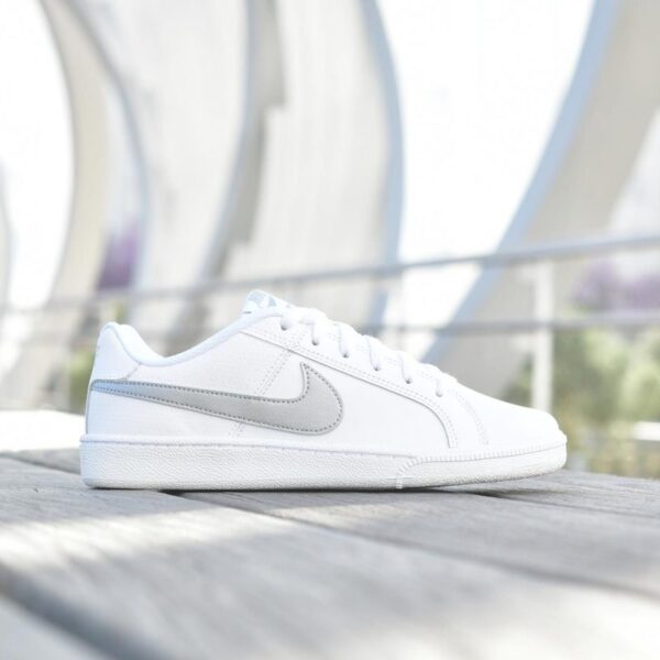 Giày Nike Wmns Court Royale SL 'White Metallic Silver' 844896-100 - Ảnh 3