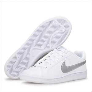 Alternative view of Giày Nike Wmns Court Royale SL 'White Metallic Silver' 844896-100