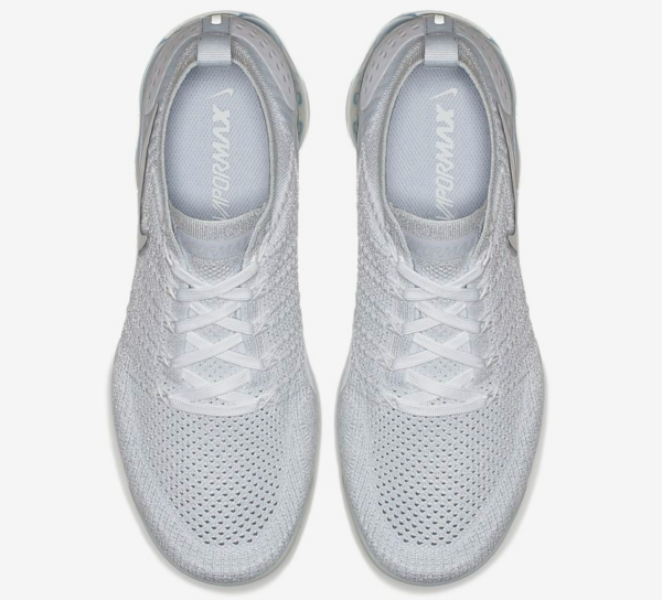 Giày Nike Air VaporMax Flyknit 2 'Vast Grey' 942842-105 - Ảnh 4