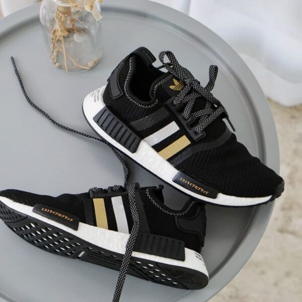 Giày Adidas Shoe Palace x NMD R1 'Gold Trefoil' EH2749 - Ảnh 2