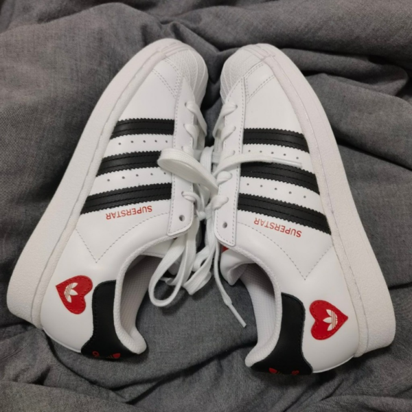 Giày Adidas Superstar 'Valentine's Day' FZ1807 - Ảnh 5