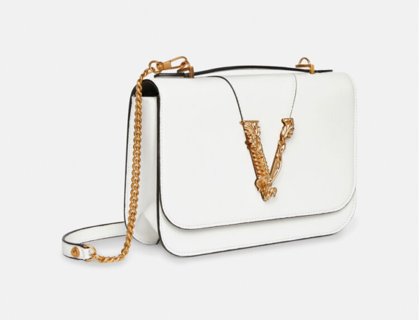 Túi Versace Virtus Shoulder White DBFG985-D5VIT-K0AOT - Ảnh 5