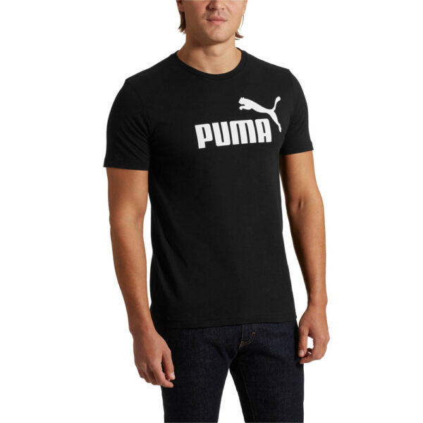 Puma Essentials Logo Tee Black 851740-01 - Ảnh 3
