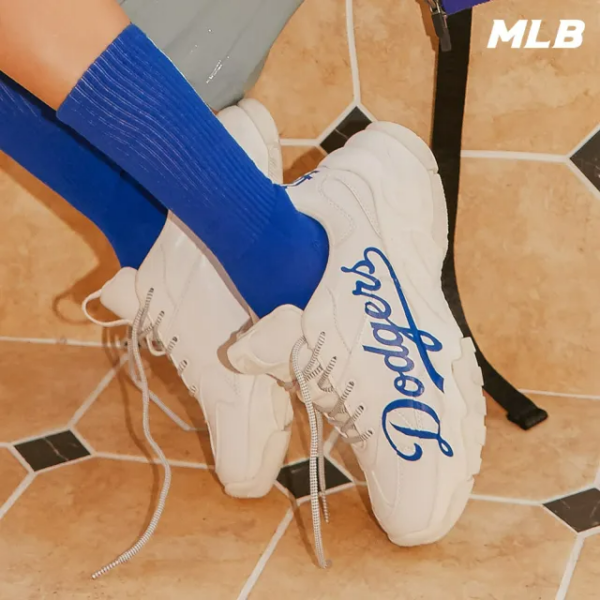 Giày MLB BigballI Chunky P LA Dodgers 'White' 3ASHC201N-07WHS - Ảnh 5