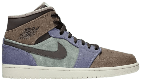 Giày Nike Air Jordan 1 Mid 'Suede Patch' 852542-203
