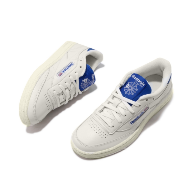 Giày Reebok Club C 85 MU 'Chalk Humble Blue' EF3252 - Ảnh 7