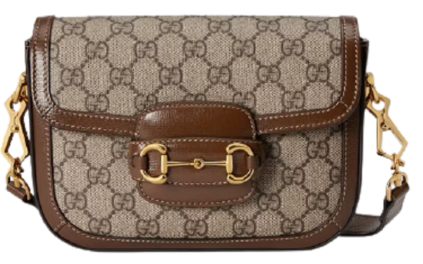 Túi Gucci Horsebit 1955 Mini GG Supreme Canvas 658574-HUHHG-8565