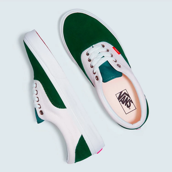Giày Vans Era Varsity Canvas 'Green White' VN0A5KX524O - Ảnh 3