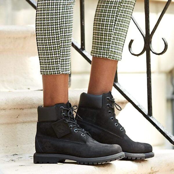 Giày Timberland Wmns Premium Waterproof All Black 8658A001 - Ảnh 2
