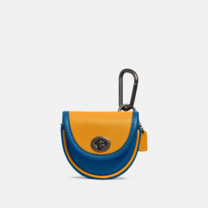 Alternative view of Ví Coach Turnlock Key Fob YM5UQM74H3