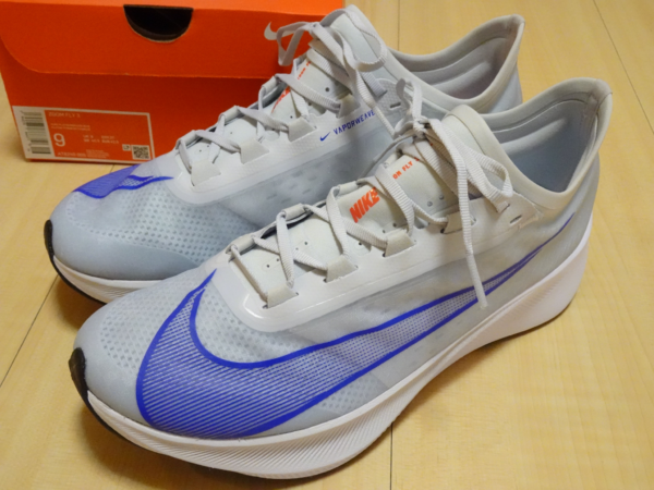 Giày Nike Zoom Fly 3 'Pure Platinum Racer Blue' AT8240-005 - Ảnh 6