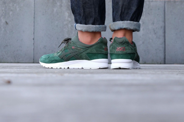 Giày Asics Gel Lyte V X Max Pack Dark Green H6R2L 8082 - Ảnh 8