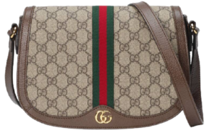 Túi Gucci GG Supreme Ophidia Small Beige Ebony Shoulder Bag 601044 96IWB 8745