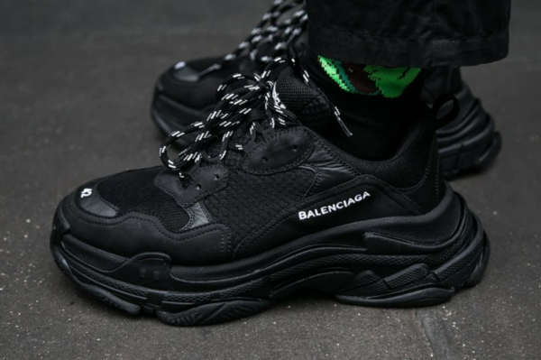 Giày Balenciaga Wmns Triple S 'Black' 531388-W09OM-1000 - Ảnh 7