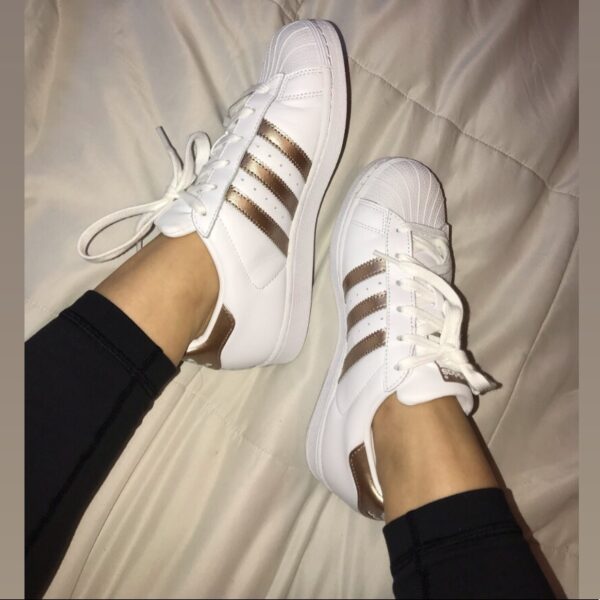 Giày Adidas Superstar 'White Metallic' CG5463 - Ảnh 3