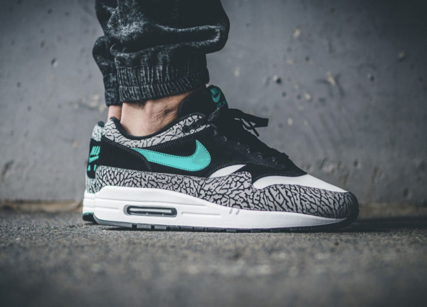 Giày Nike x Atmos Air Max 1 'Elephant 2017' 908366-001 - Ảnh 3