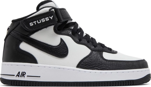 Giày Nike Air Force 1 Mid Stussy 'Light Bone' DJ7840-002