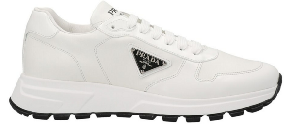 Giày Prada Spazzolato Logo 'White' 2EE369-3LKI-F0964