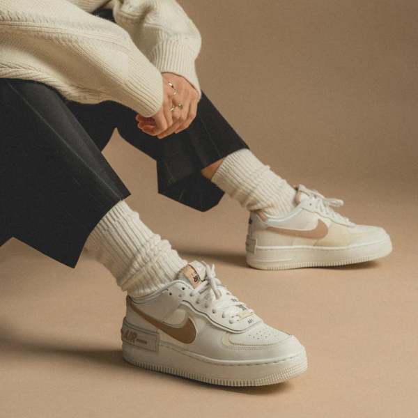 Giay Nike Air Force 1 Shadow Sail Fossil 'Pink' CI0919-116