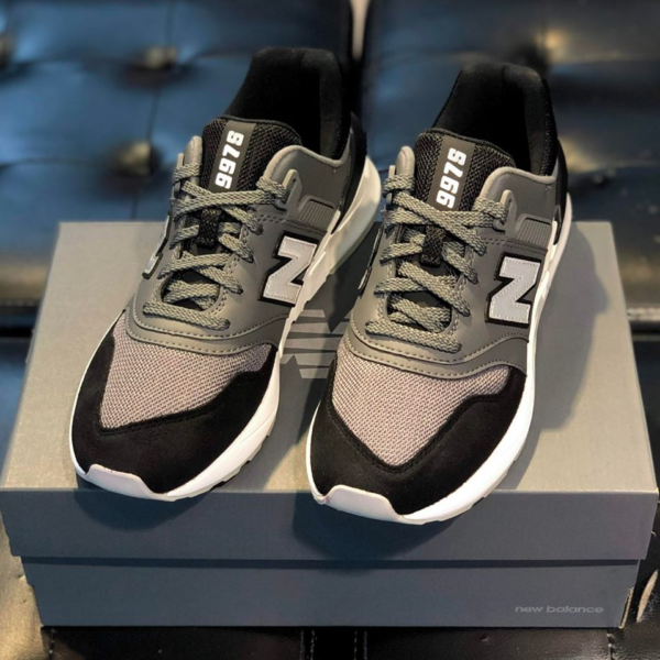 Giày New Balance 997 Grey Black  MS997LOK - Ảnh 3