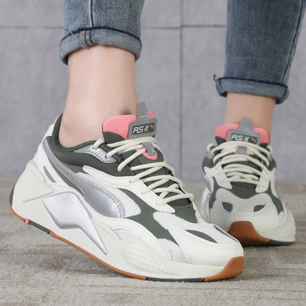 Giày Puma RS-X3 'Grids Whisper White' 374138-04 - Ảnh 3