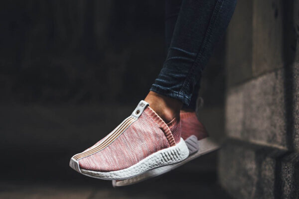 Giày Adidas Kith x Naked x NMD_CS2 Primeknit 'Pink' BY2596 - Ảnh 3