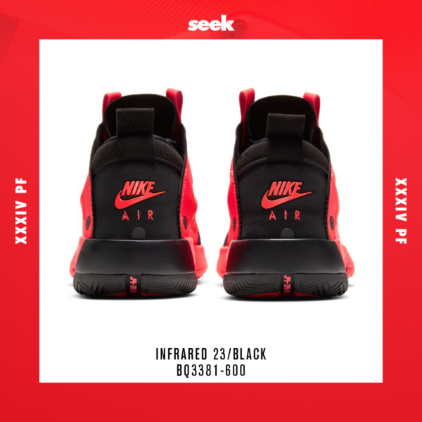 Giày Nike Air Jordan 34 PF 'Infrared 23' BQ3381-600 - Ảnh 5