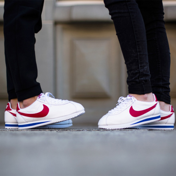 Giày Nike Cortez Basic Leather OG 'Forrest Gump' 882254-164 - Ảnh 3