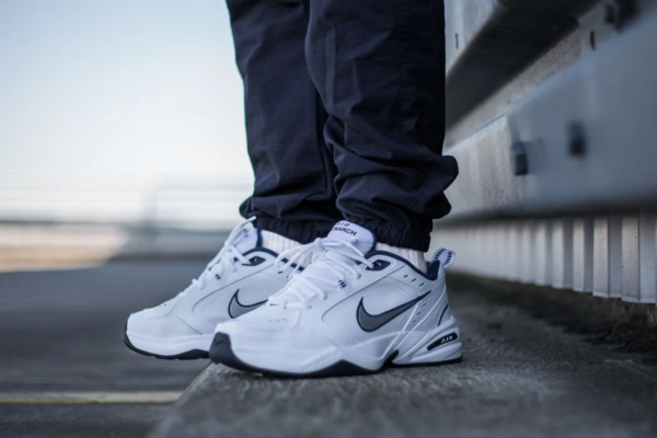Giày Nike Air Monarch IV 'White Navy' 415445-102 - Ảnh 7