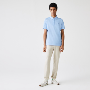 Ao Lacoste Paris Cotton Pique Polo Shirt 'Blue' PH5522-FSL
