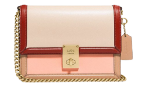 Túi Coach Hutton Shoulder Bag In Colorblock 89070 B4SBF