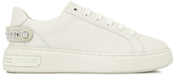 Giày Bally Malay 'White' MALYA-STRA-107