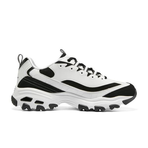Giày Skechers D'LITES 1.0 'White Black' 894129-WBK - Ảnh 2
