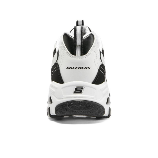 Giày Skechers D'LITES 1.0 'White Black' 894129-WBK - Ảnh 4