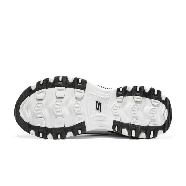 Giày Skechers D'LITES 1.0 'White Black' 894129-WBK - Ảnh 5