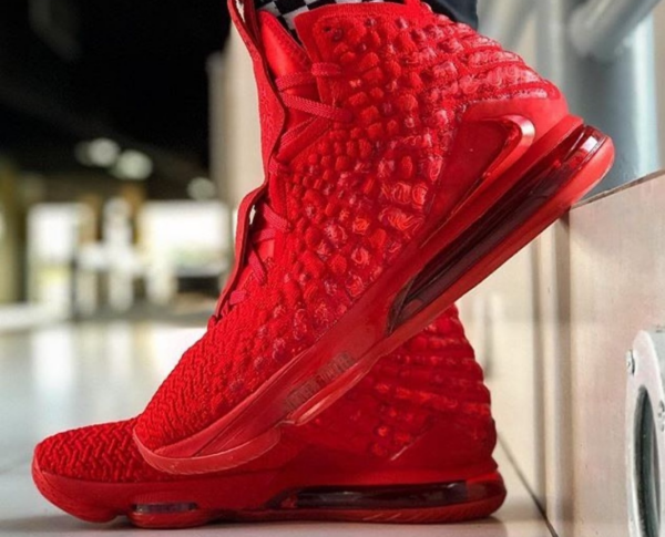 Giày Nike LeBron 17 'Red Carpet' BQ3177-600 - Ảnh 3