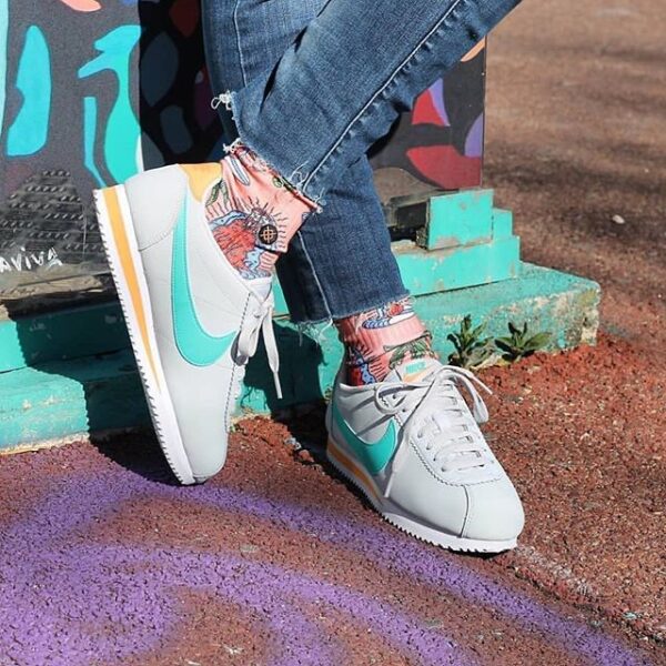 Giày Nike Cortez Leather 'Spring Pack Jade' 807471-019 - Ảnh 2