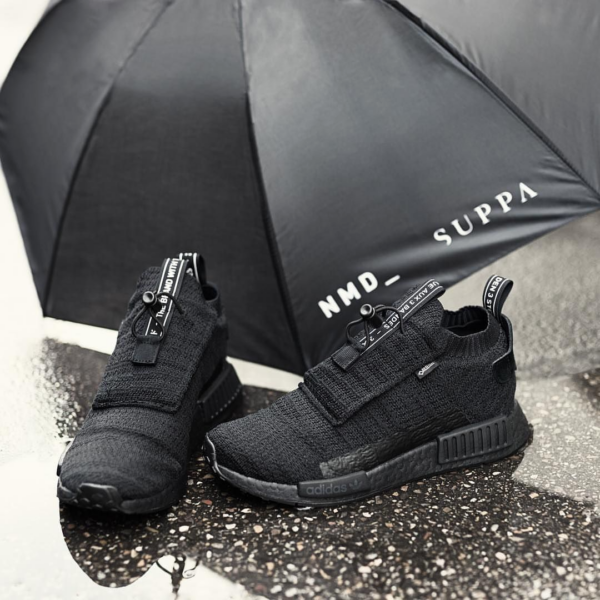 Giày Adidas NMD TS1 PK Gore-Tex 'Triple Black' AQ0927 - Ảnh 3