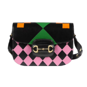 Túi Gucci Horsebit 1955 Shoulder Black Leather 602204-UQKAG-1058