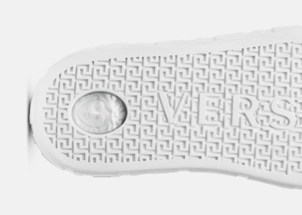 Giày Versace Greca High Top Trainers Pink 1004185-1A02718-2X04V - Ảnh 5