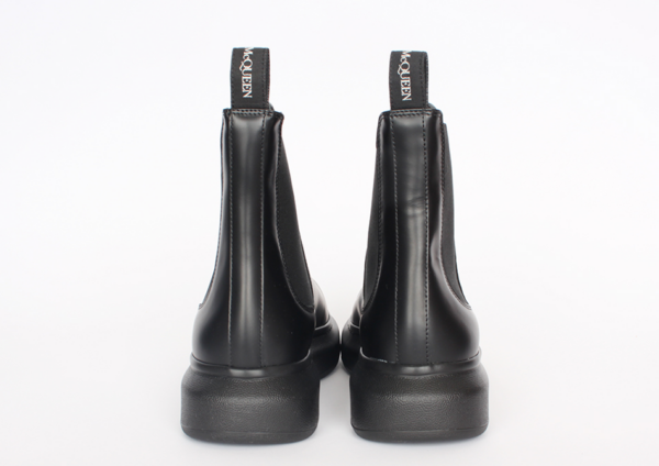 Giày Alexander McQueen Leather Chelsea Boots 'Black' 586198-WHX52-1000 - Ảnh 9