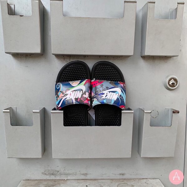 Dép Nike Wmns Benassi JDI 'Patterned Print' 618919-039 - Ảnh 3