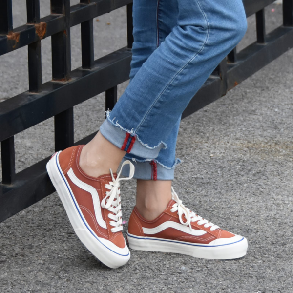 Giày Vans Style 36 SF 'Caramel Dirty Orange' VN0A3MVL228 - Ảnh 2