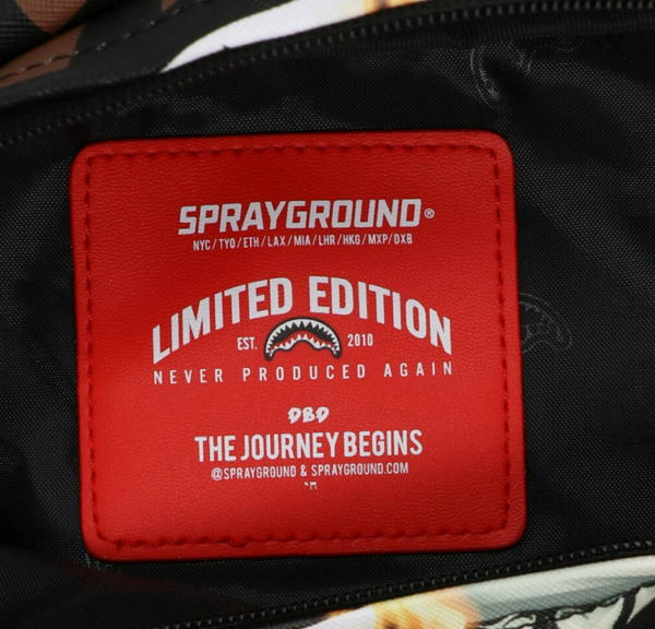 Túi Sprayground Burnt Shark In Paris 'Mutilcolor' B4652NSZ - Ảnh 3