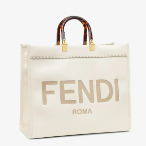 Alternative view of Túi Fendi Sunshine Shopper Bag Leather 'White' 8BH372ABVLF0K7E