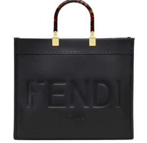 Túi Fendi Sunshine Medium Shopper Leather 'Black' 8BH386ABVLF0KUR